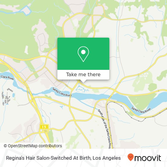 Mapa de Regina's Hair Salon-Switched At Birth