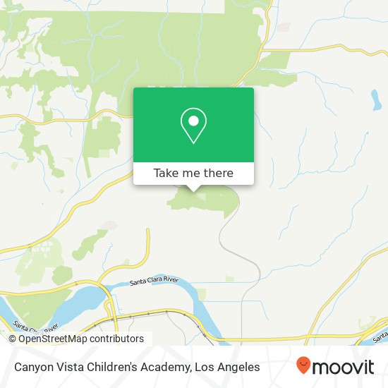 Canyon Vista Children's Academy map