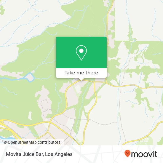 Movita Juice Bar map