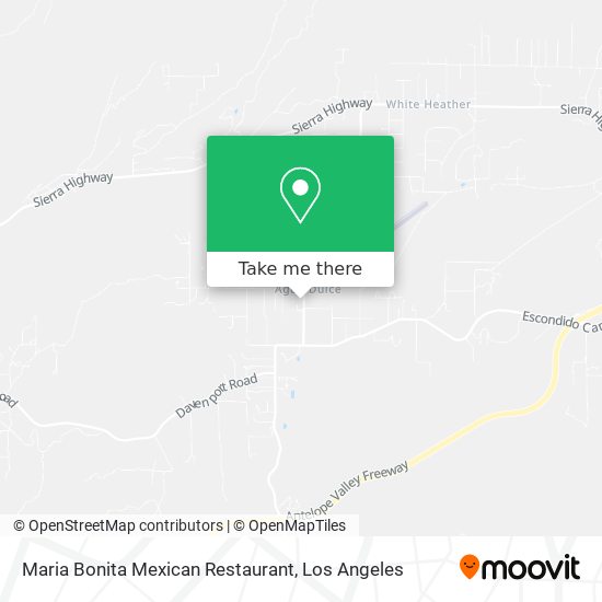 Maria Bonita Mexican Restaurant map