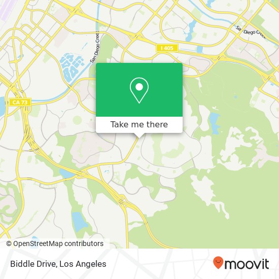 Biddle Drive map