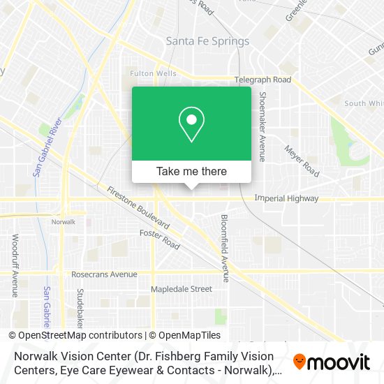 Norwalk Vision Center (Dr. Fishberg Family Vision Centers, Eye Care Eyewear & Contacts - Norwalk) map