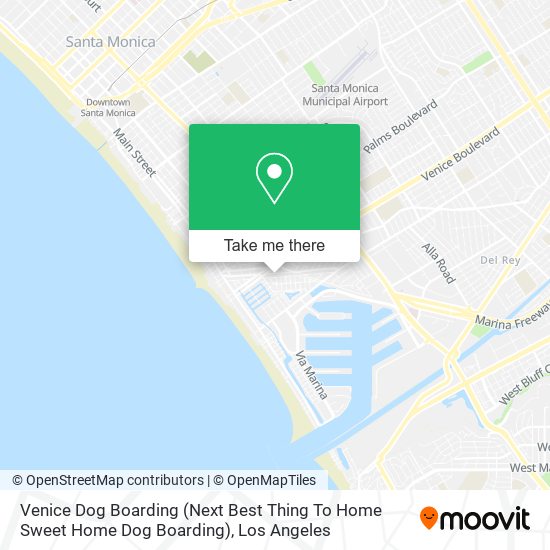 Venice Dog Boarding (Next Best Thing To Home Sweet Home Dog Boarding) map