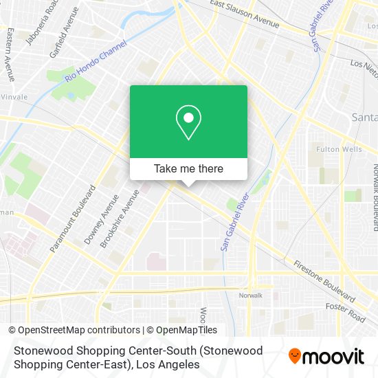 Mapa de Stonewood Shopping Center-South