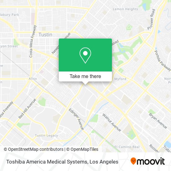 Toshiba America Medical Systems map