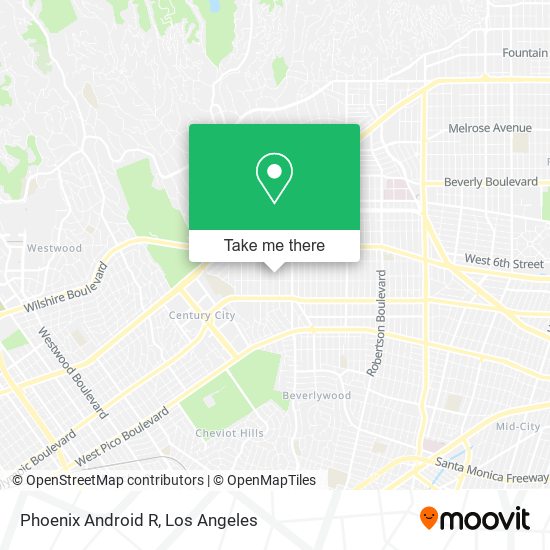Mapa de Phoenix Android R