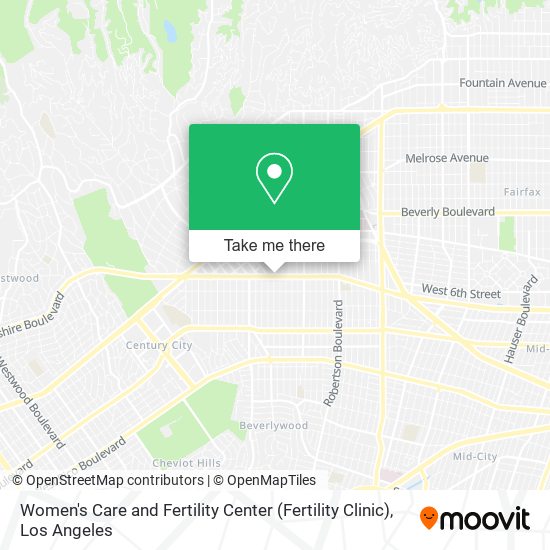 Mapa de Women's Care and Fertility Center (Fertility Clinic)