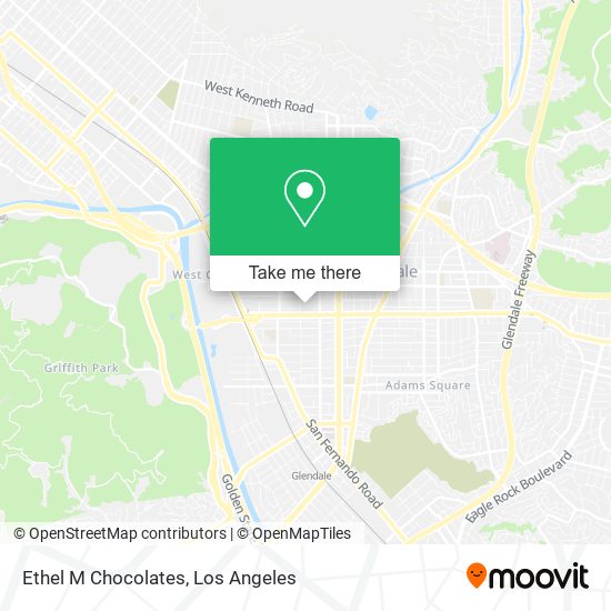 Ethel M Chocolates map