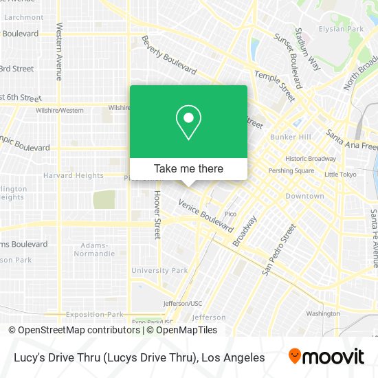 Mapa de Lucy's Drive Thru (Lucys Drive Thru)