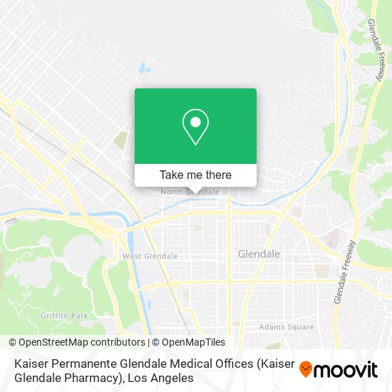 Kaiser Permanente Glendale Medical Offices (Kaiser Glendale Pharmacy) map