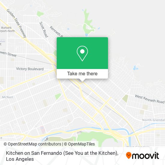 Mapa de Kitchen on San Fernando (See You at the Kitchen)