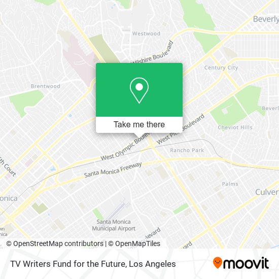 TV Writers Fund for the Future map