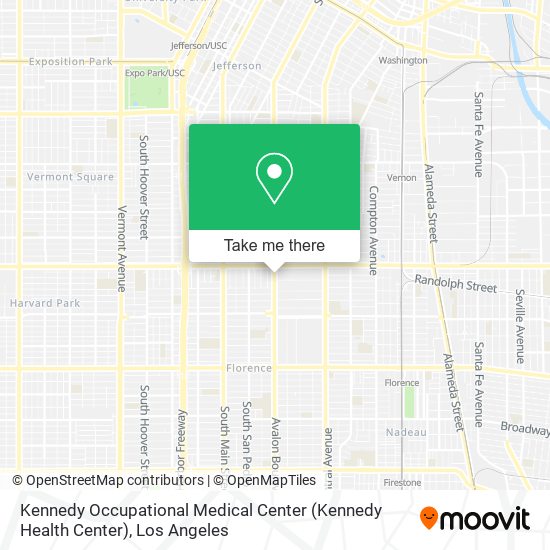 Kennedy Occupational Medical Center (Kennedy Health Center) map