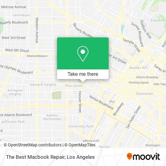 Mapa de The Best Macbook Repair