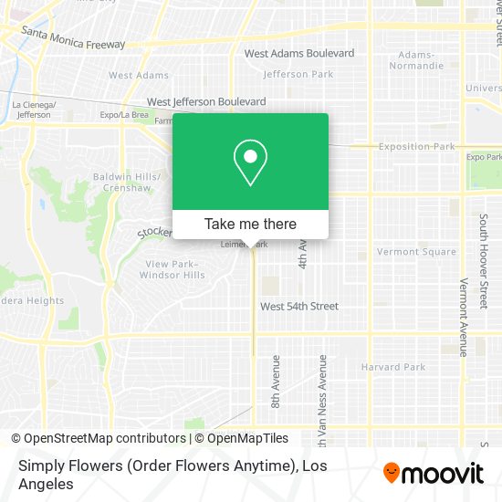 Simply Flowers (Order Flowers Anytime) map