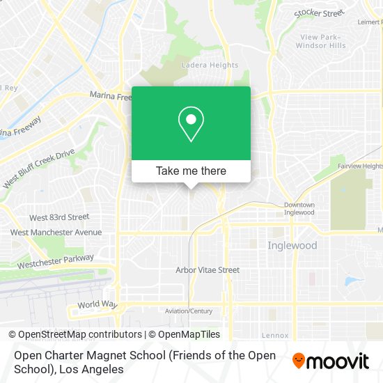 Open Charter Magnet School (Friends of the Open School) map