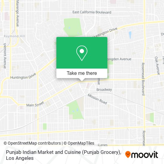 Punjab Indian Market and Cuisine (Punjab Grocery) map