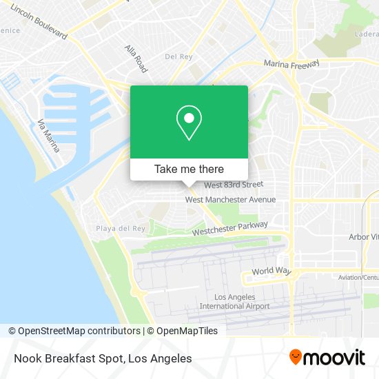 Mapa de Nook Breakfast Spot