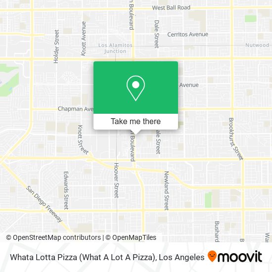 Mapa de Whata Lotta Pizza (What A Lot A Pizza)