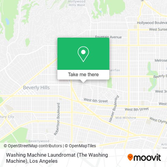 Mapa de Washing Machine Laundromat (The Washing Machine)