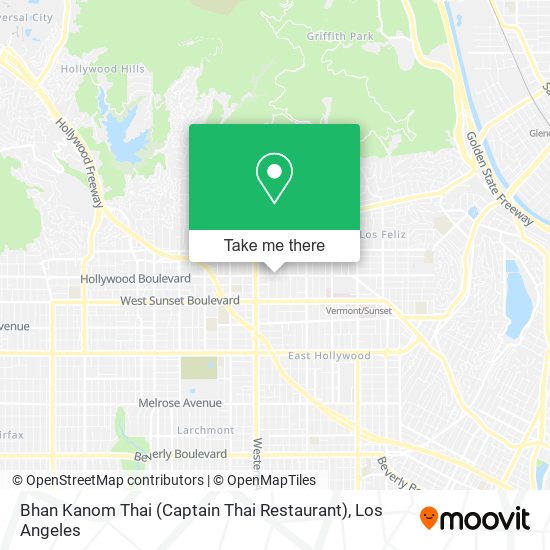 Bhan Kanom Thai (Captain Thai Restaurant) map