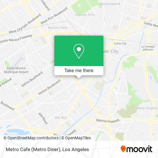Metro Cafe (Metro Diner) map