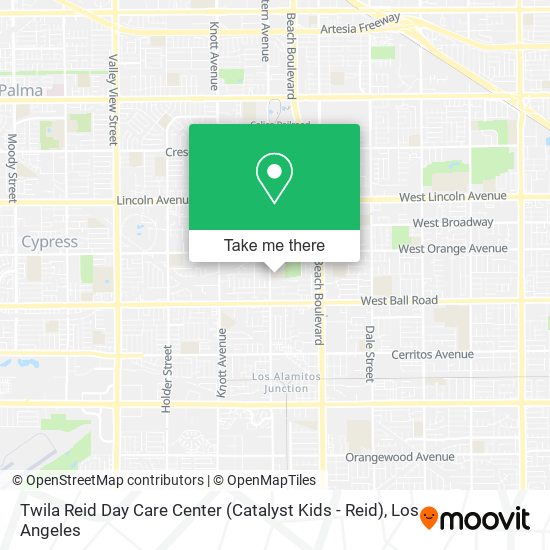 Twila Reid Day Care Center (Catalyst Kids - Reid) map