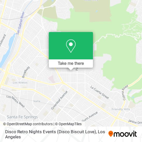 Disco Retro Nights Events (Disco Biscuit Love) map