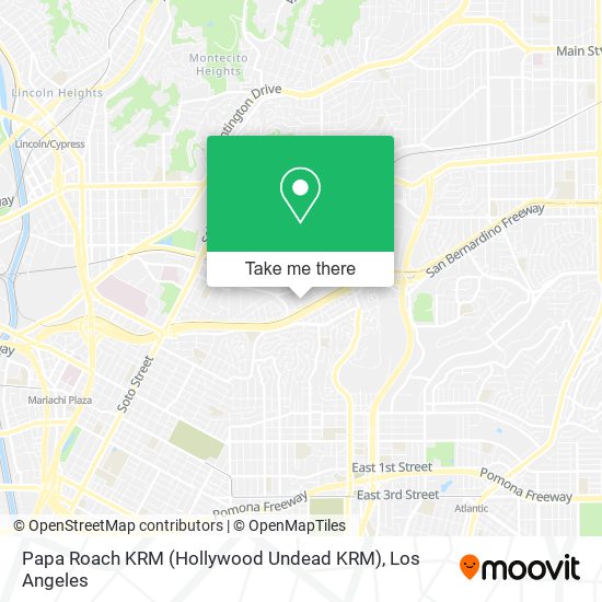 Mapa de Papa Roach KRM (Hollywood Undead KRM)