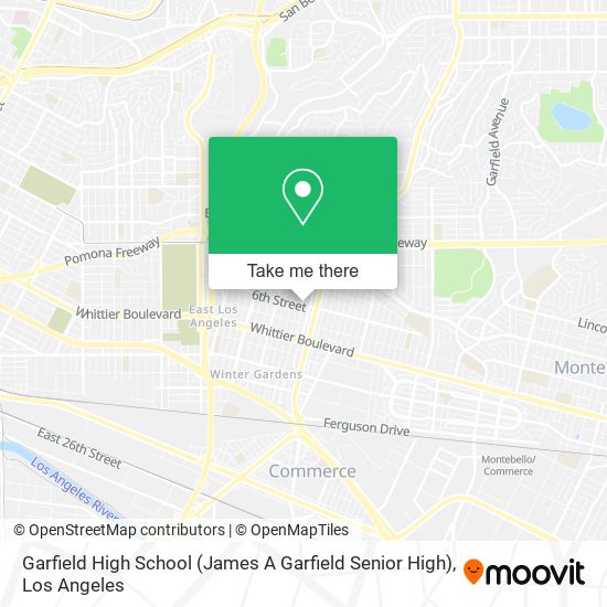 Garfield High School (James A Garfield Senior High) map