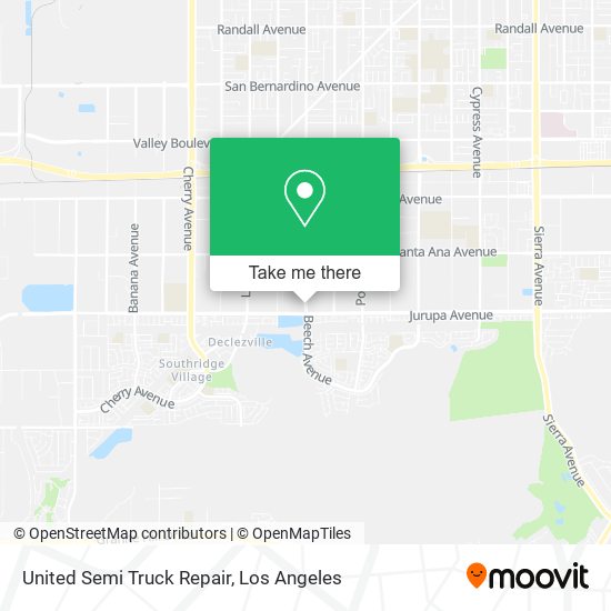 United Semi Truck Repair map