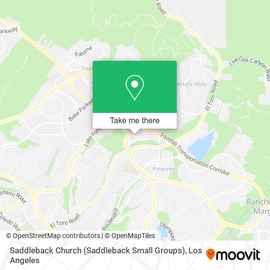 Mapa de Saddleback Church (Saddleback Small Groups)