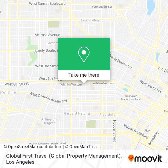 Global First Travel (Global Property Management) map