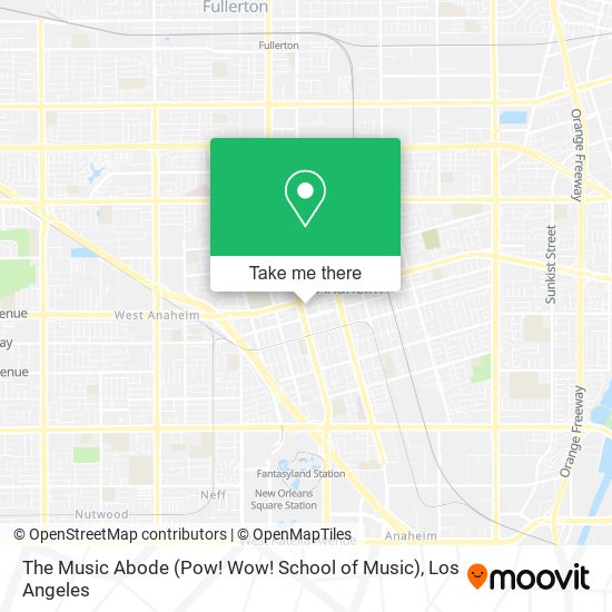 Mapa de The Music Abode (Pow! Wow! School of Music)