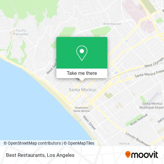 Mapa de Best Restaurants