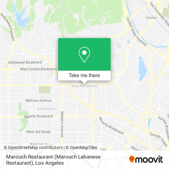 Marouch Restaurant (Marouch Lebanese Restaurant) map