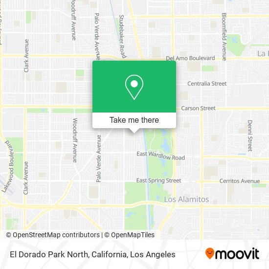 Mapa de El Dorado Park North, California