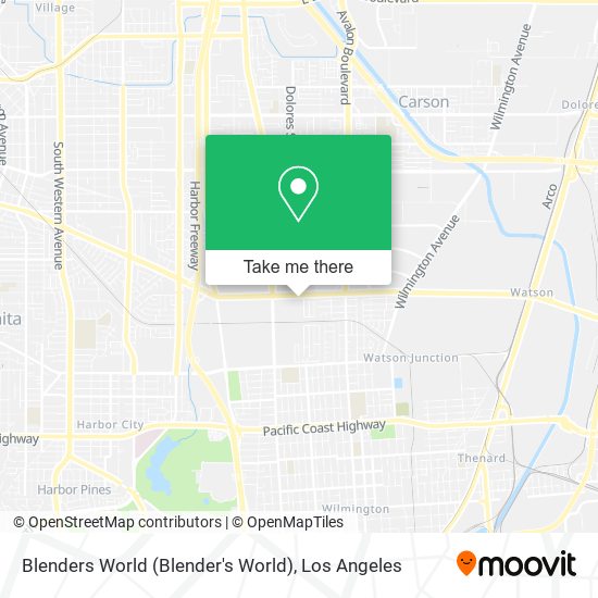 Mapa de Blenders World (Blender's World)