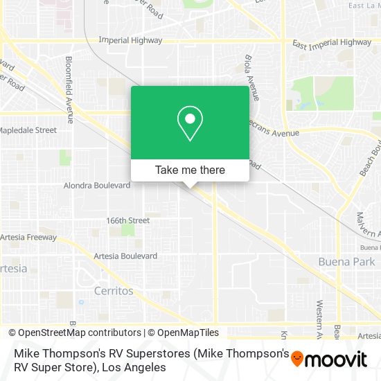 Mike Thompson's RV Superstores (Mike Thompson's RV Super Store) map