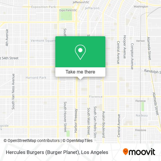 Hercules Burgers (Burger Planet) map