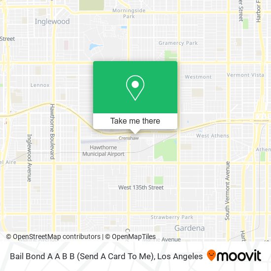 Bail Bond A A B B (Send A Card To Me) map