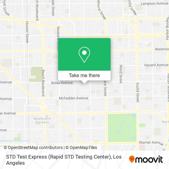 STD Test Express (Rapid STD Testing Center) map