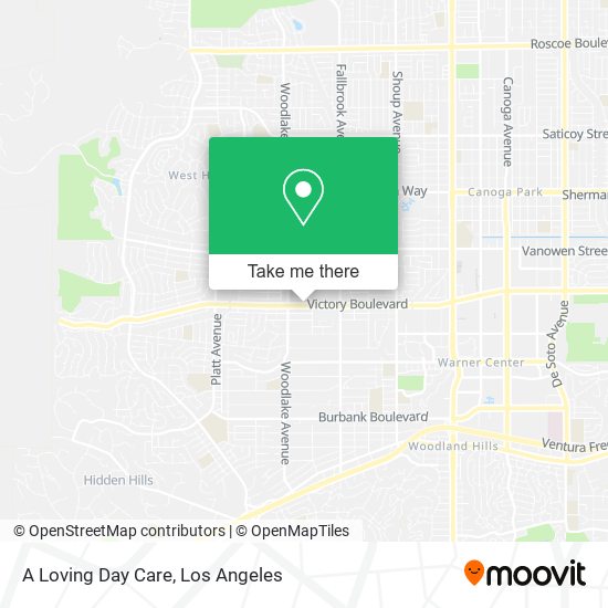 A Loving Day Care map