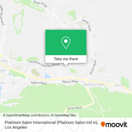 Platinum Salon International (Platinum Salon Intl in) map