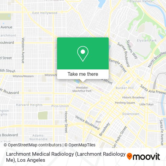 Mapa de Larchmont Medical Radiology (Larchmont Radiology Me)