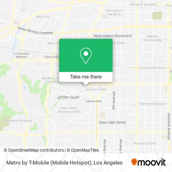 Metro by T-Mobile (Mobile Hotspot) map