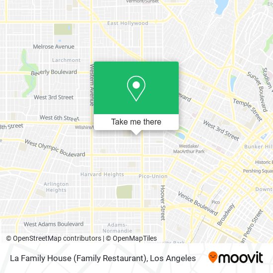 La Family House (Family Restaurant) map