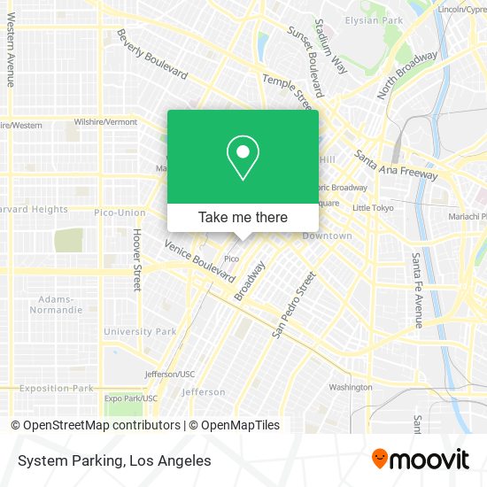 System Parking map