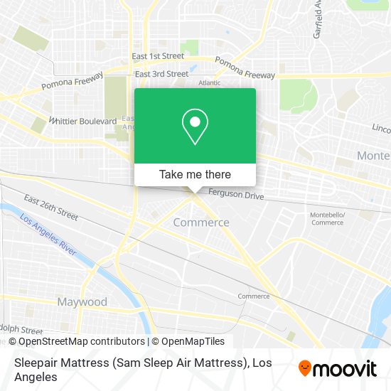 Mapa de Sleepair Mattress (Sam Sleep Air Mattress)