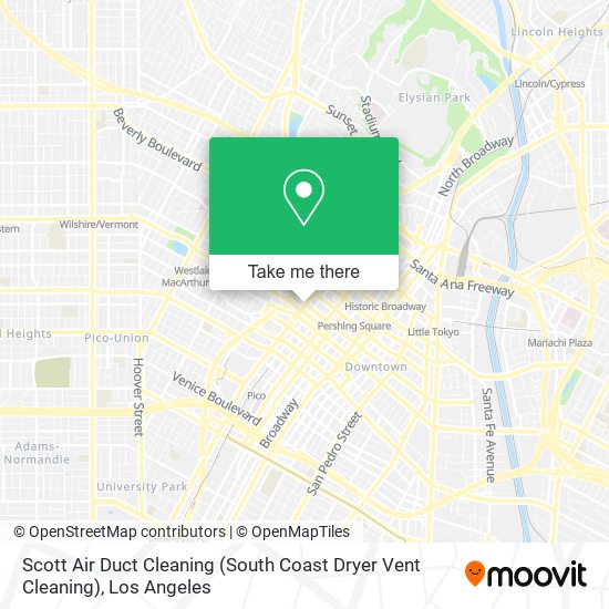 Scott Air Duct Cleaning (South Coast Dryer Vent Cleaning) map